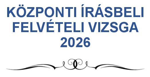 Központi írásbeli felvételi dolgozatok megtekintése