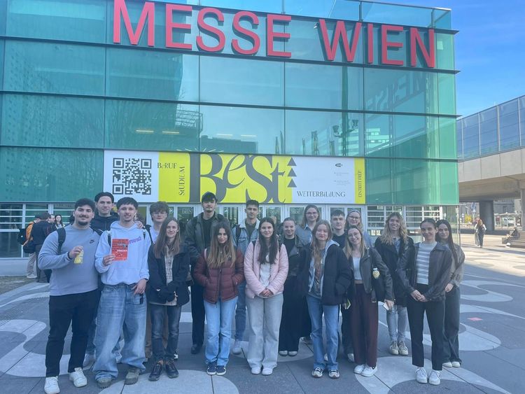 A 12. MO osztály látogatása a bécsi BeSt kiállításra