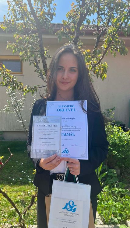 Szép eredmény a Kazinczy versenyen